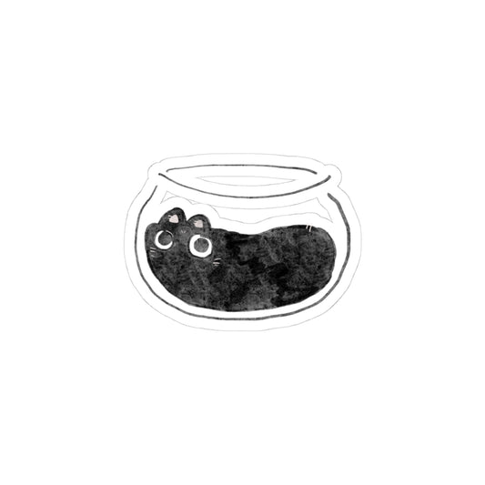Cat in a Jar | 001 | Sticker